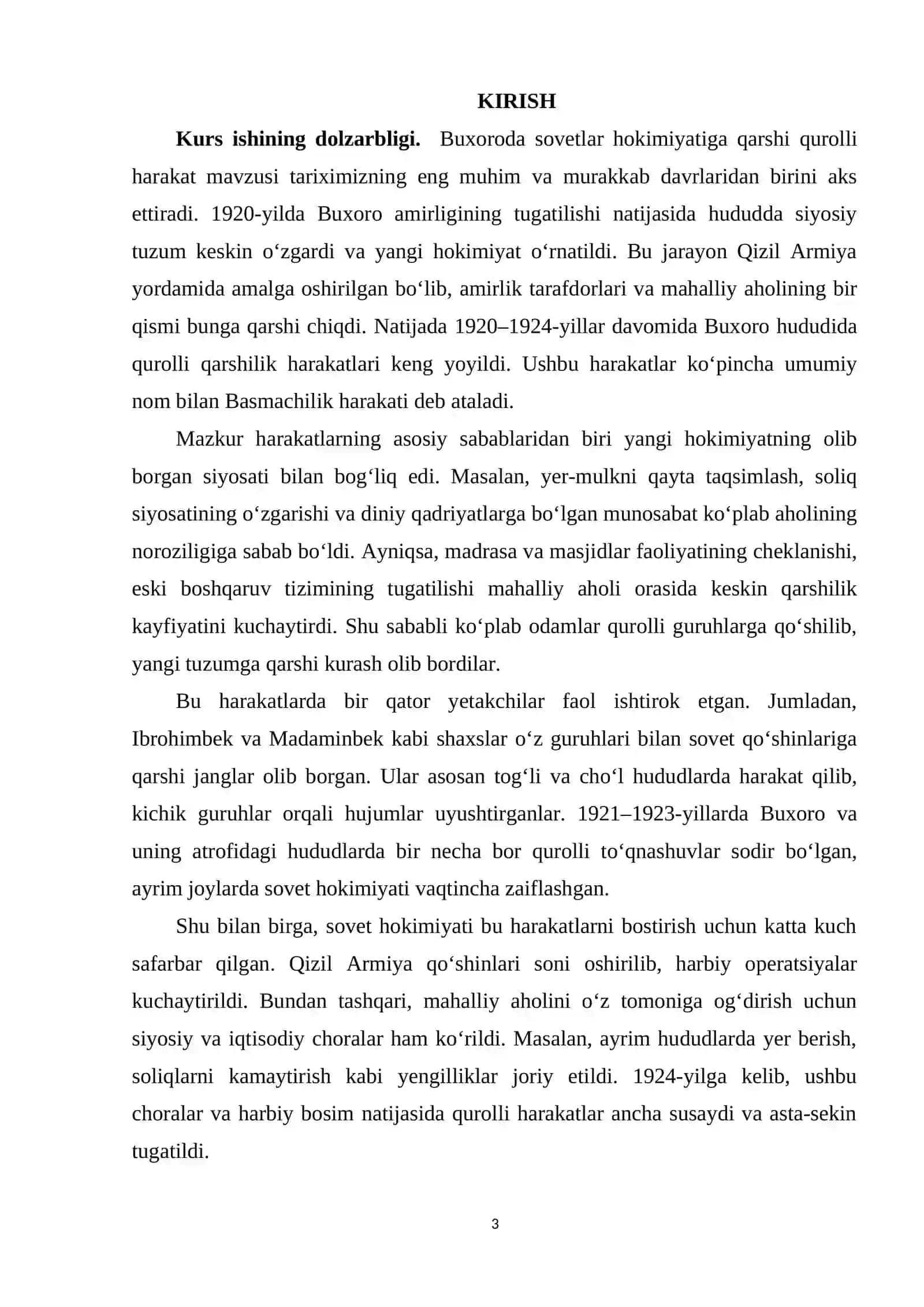 Buxoroda Sovet hokimiyatiga qarshi qurolli harakat 3