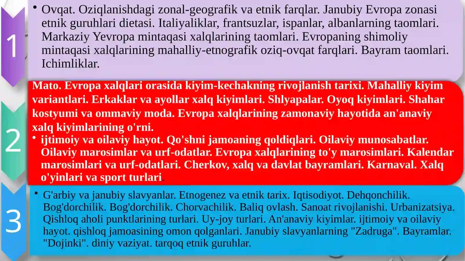 O’zbekistonda etnografiya fani: yutuqlar, muammolar va rivojlanish istiqbollari 3
