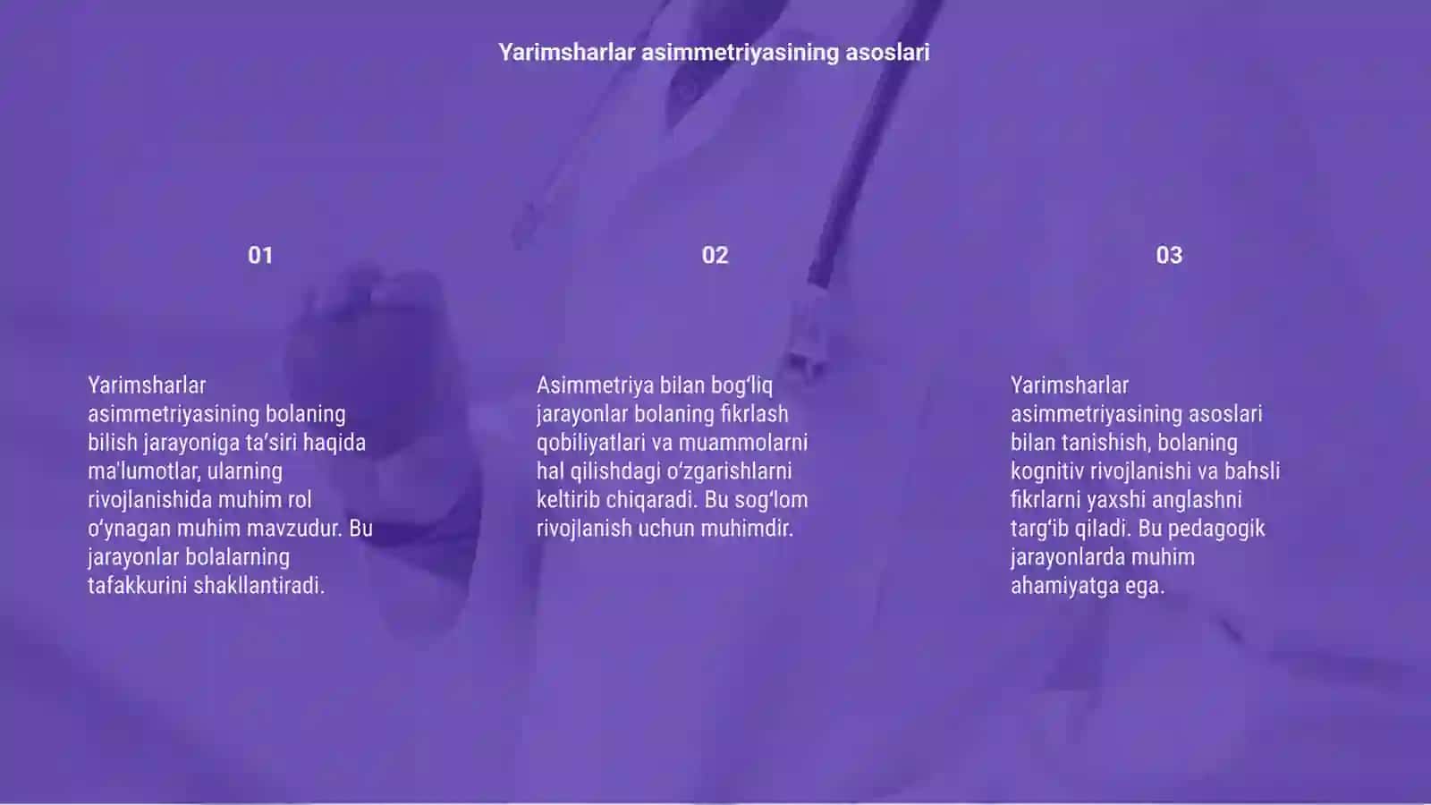 Yarimsharlar asimmetriyasining bolaning bilish jarayoniga taʼsiri 3
