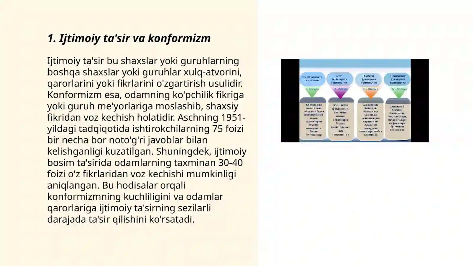 Sotsial psixologiyaning asosiy yo'nalishlari va tarmoqlari 3