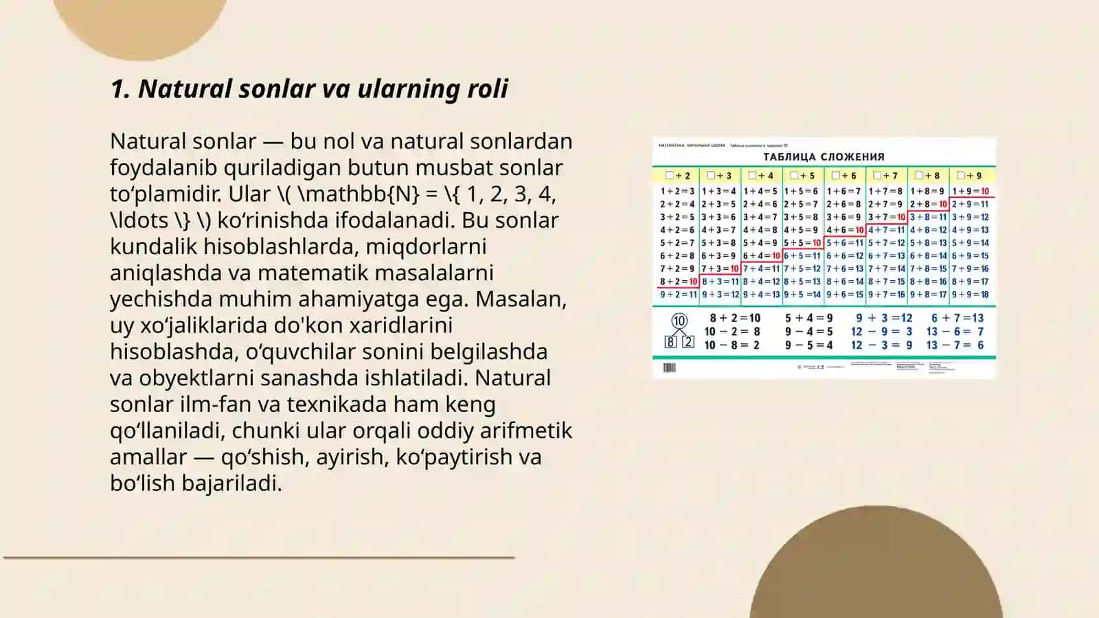 Matematika toʻgaraklarni oʻtkazish metodikasi.(1- sinf misolida) 3