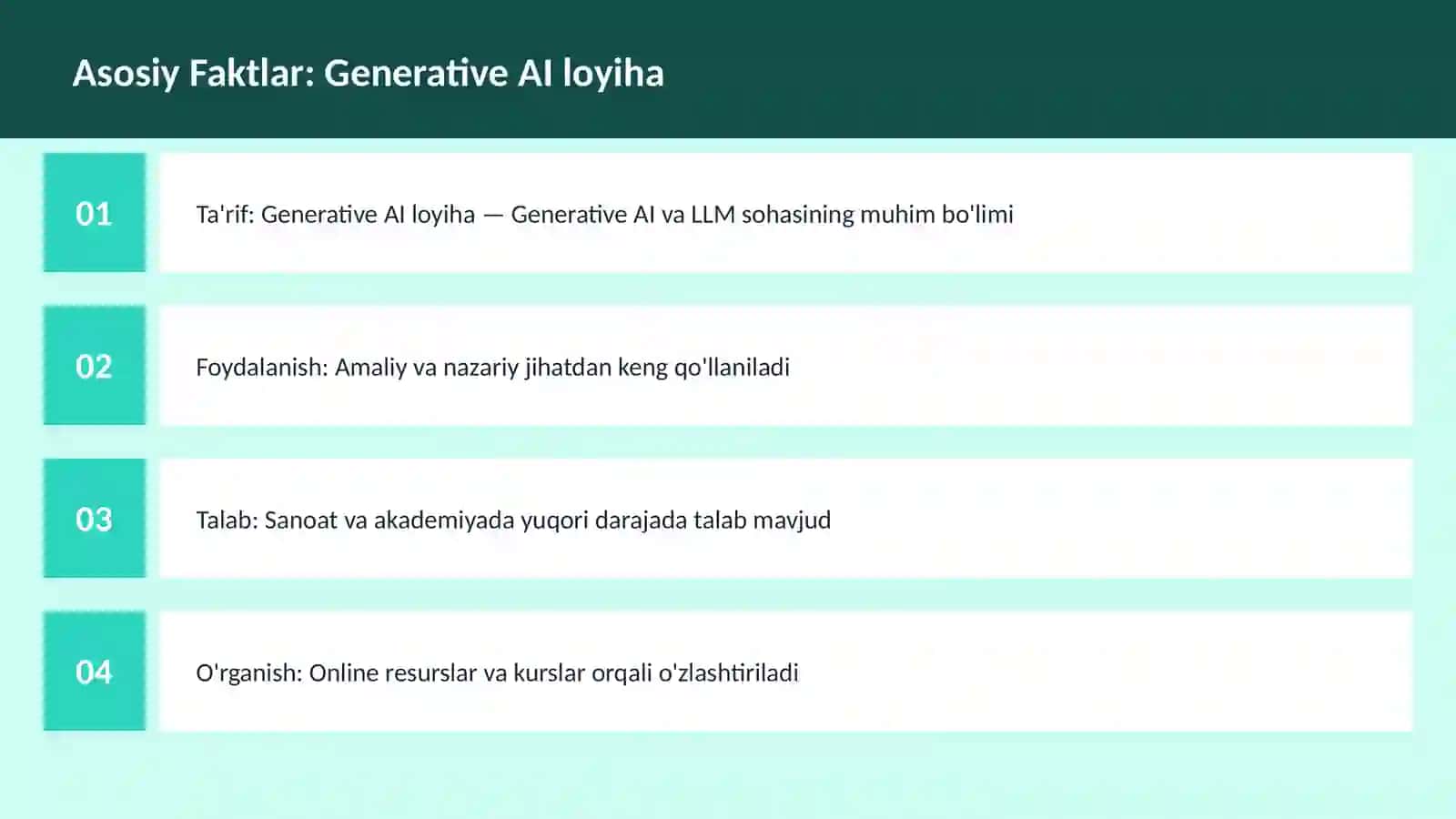 GENERATIVE AI VA LLM 3