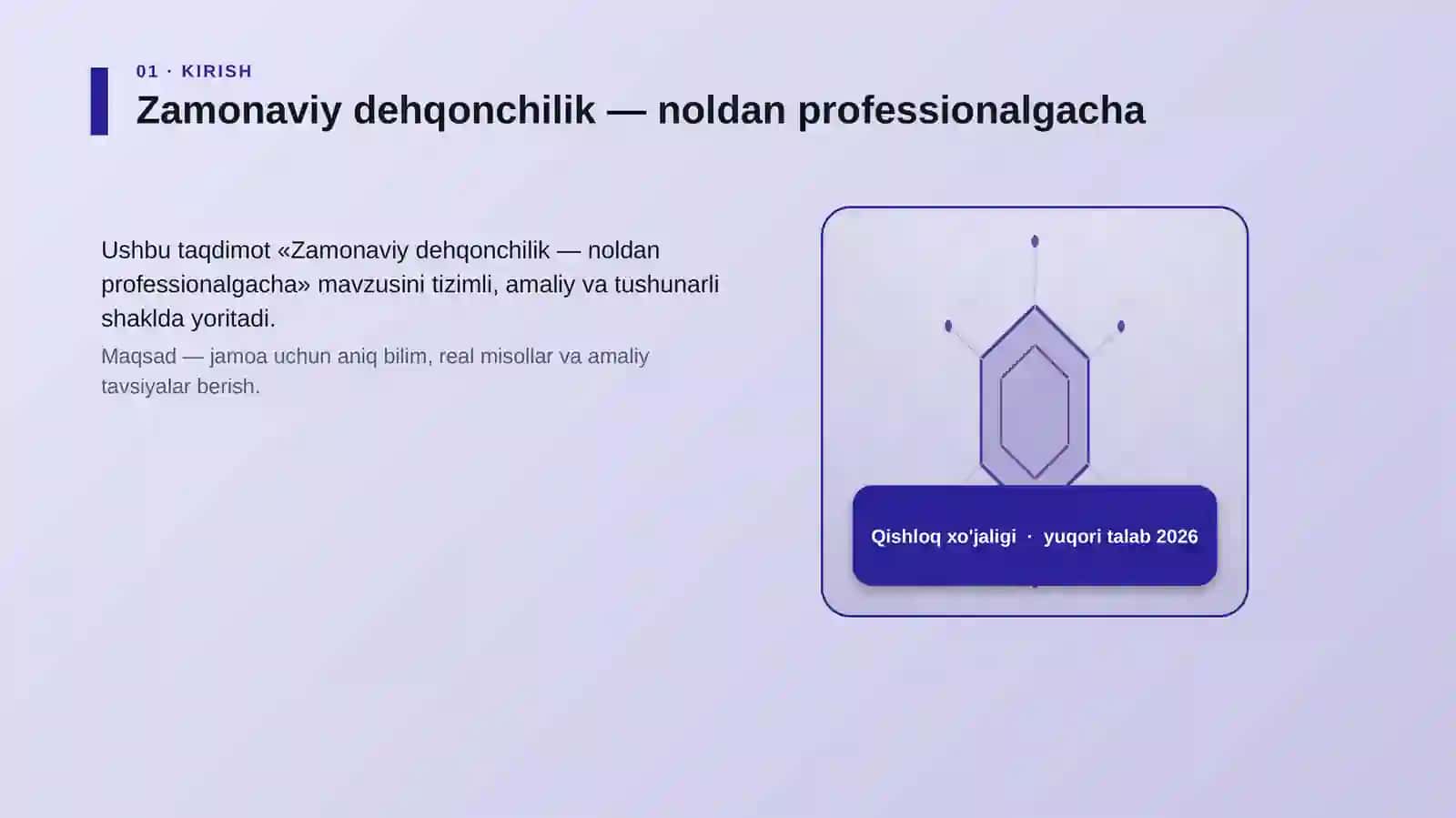 Zamonaviy dehqonchilik — noldan professionalgacha 3