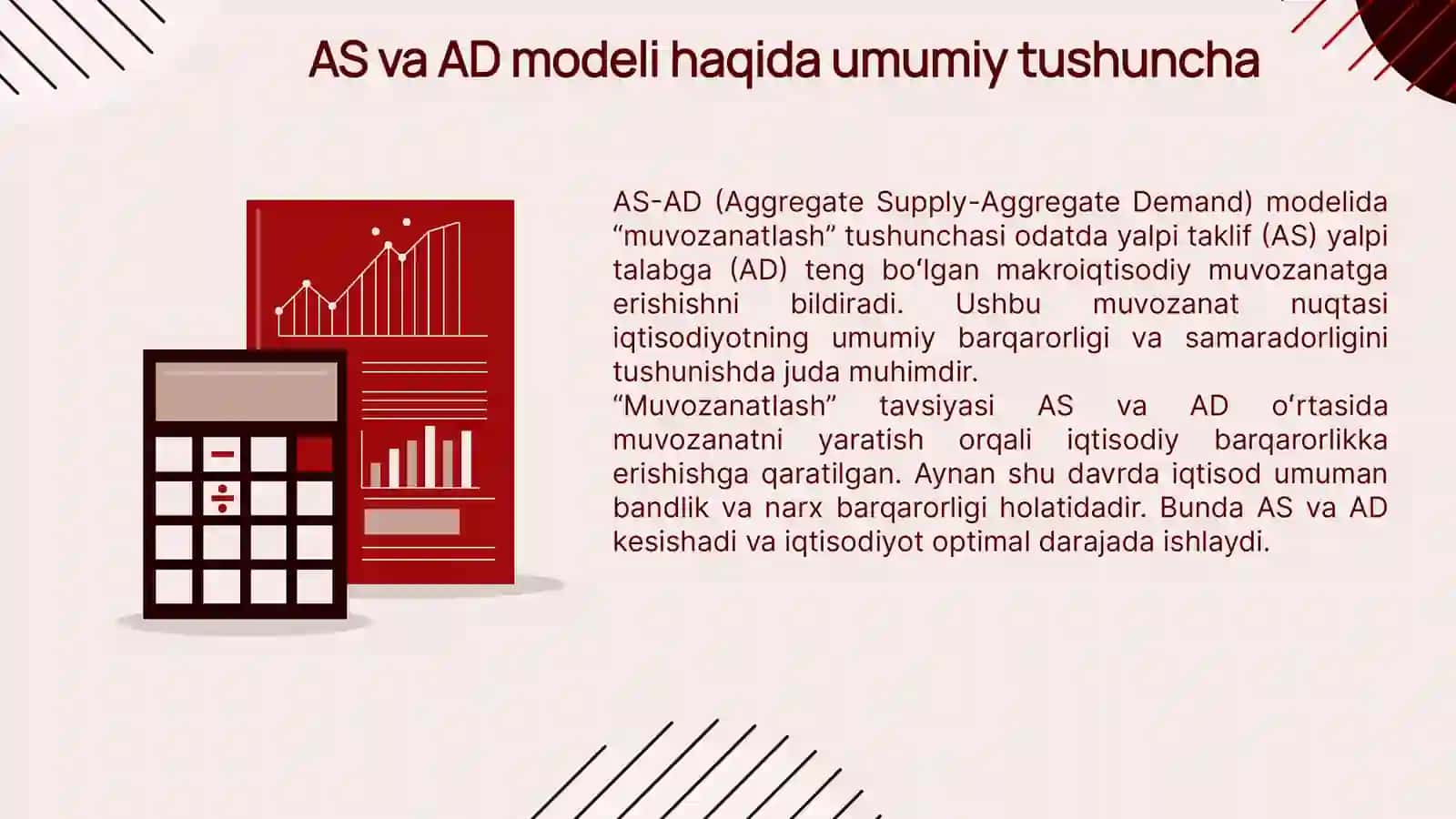AS va AD modeli haqida umumiy tushuncha 3