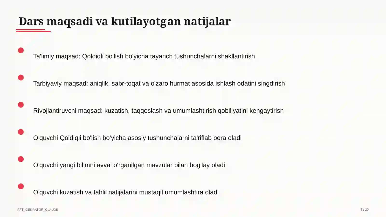 Qoldiqli bo'lish (3-sinf) 3