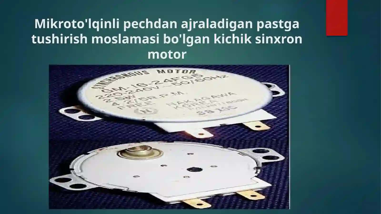 Sinxronmotorlarni U-simon tavsifi 3