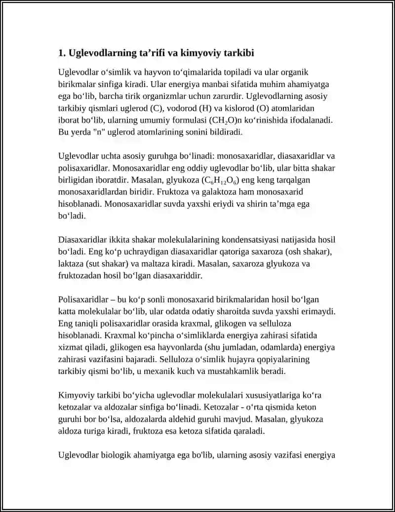 Uglevodlar 3