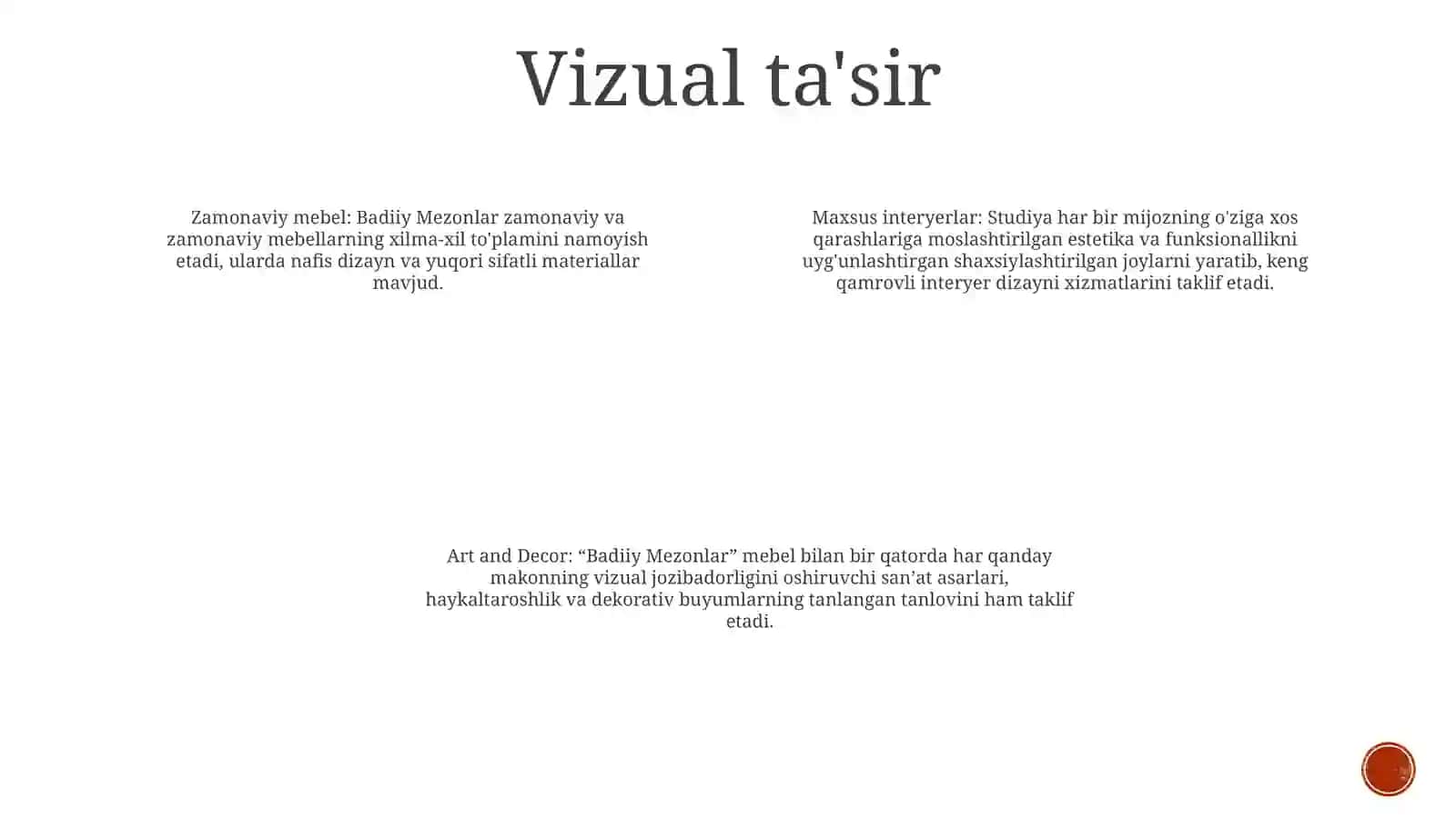 Badiiy Mezonlar 3