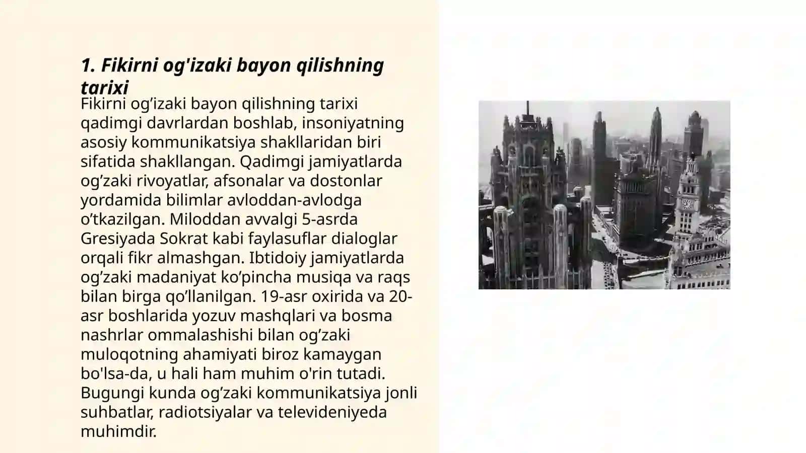 Fikirni og'izaki bayon qilishning o'ziga xosligi 3