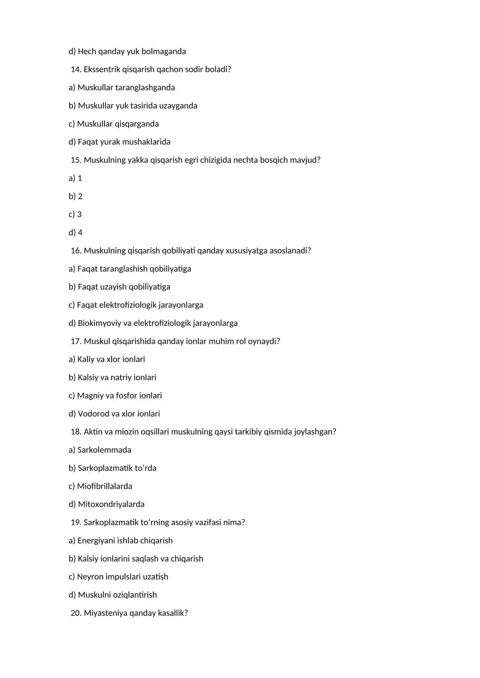 Silliq muskullar tizimini boshqarish 3
