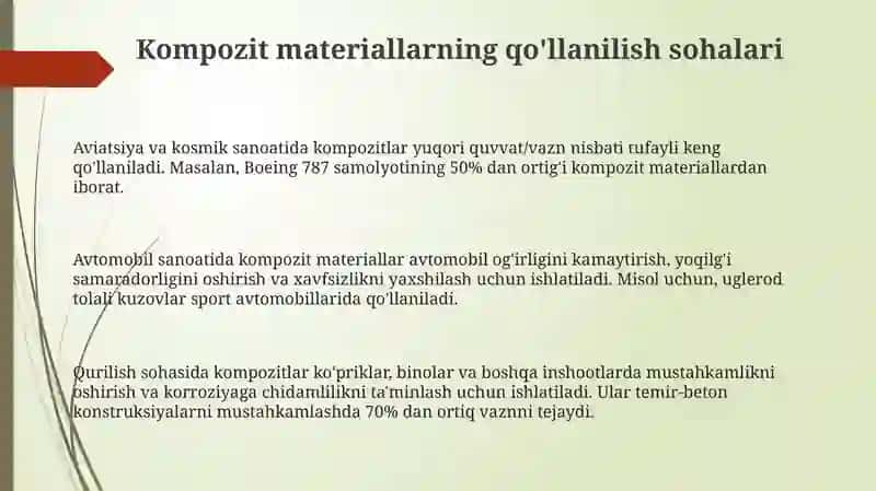 Kompozit materiallar 3
