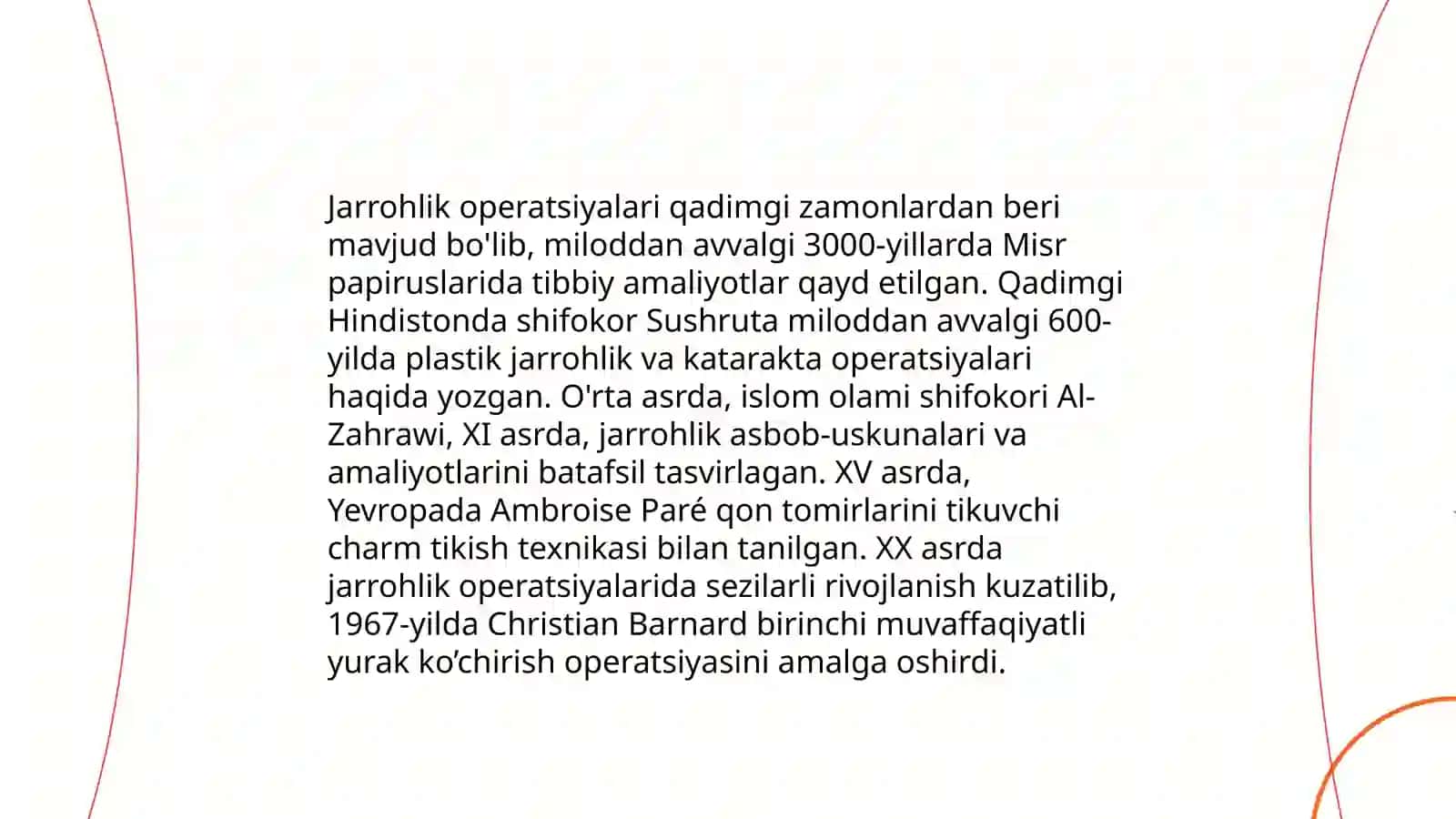 Jarrohlik operatsiyalar haqida tushuncha turlari kam invaziv kardio xirurgiya 3