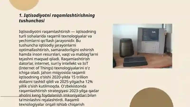 Iqtisodiyotni raqamlashtirish sharoitida O'zbekiston Respublikasi Buxgalteriya hisobi kansepsiyasining zarurligi va tashkil qilish asoslari 3