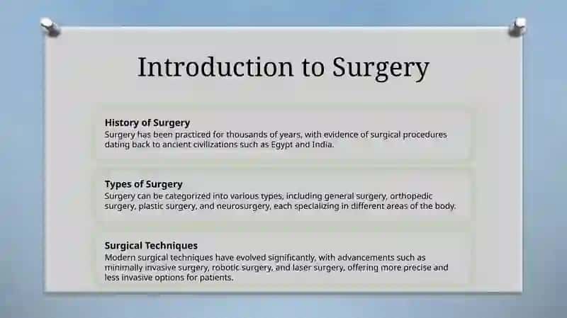 Introduction to Surgery 3