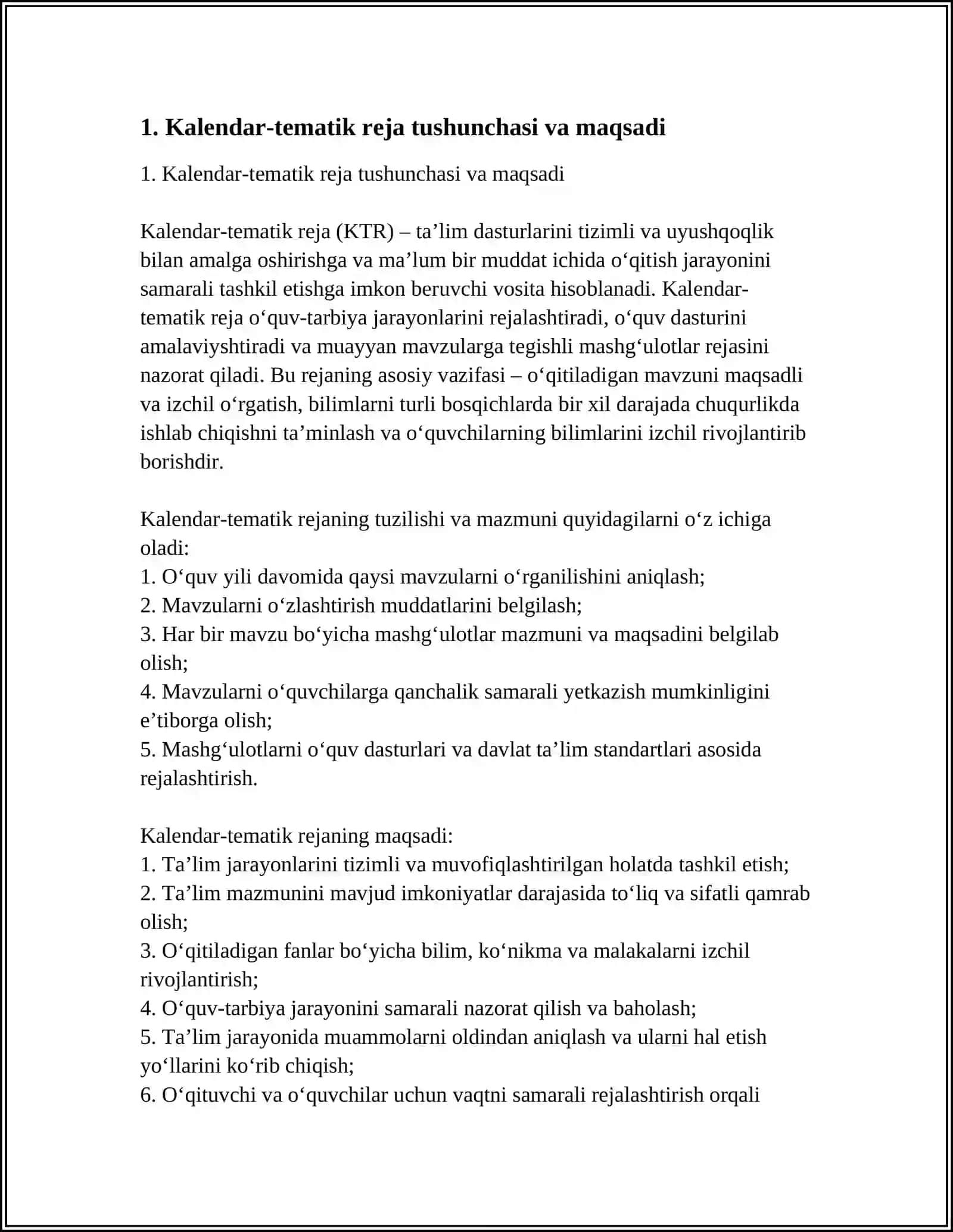 KALENDAR TEMATIK REJA TUZISH 3