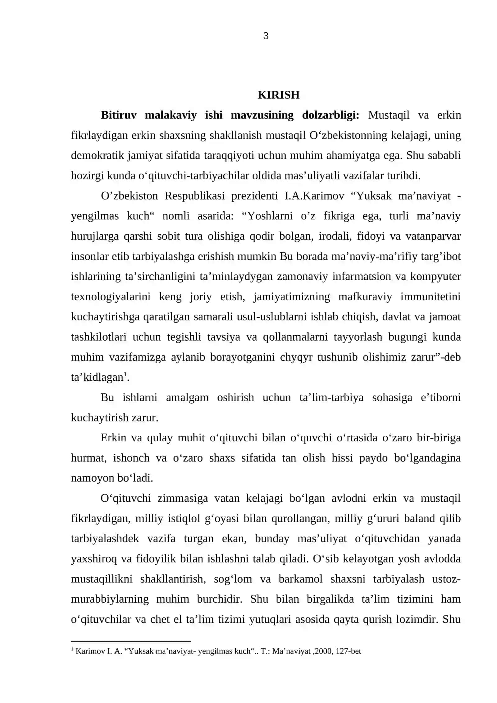 O‘quvchilarda erkin fikrlashni shakllantirishda interfaol usullarning ahamiyati 3