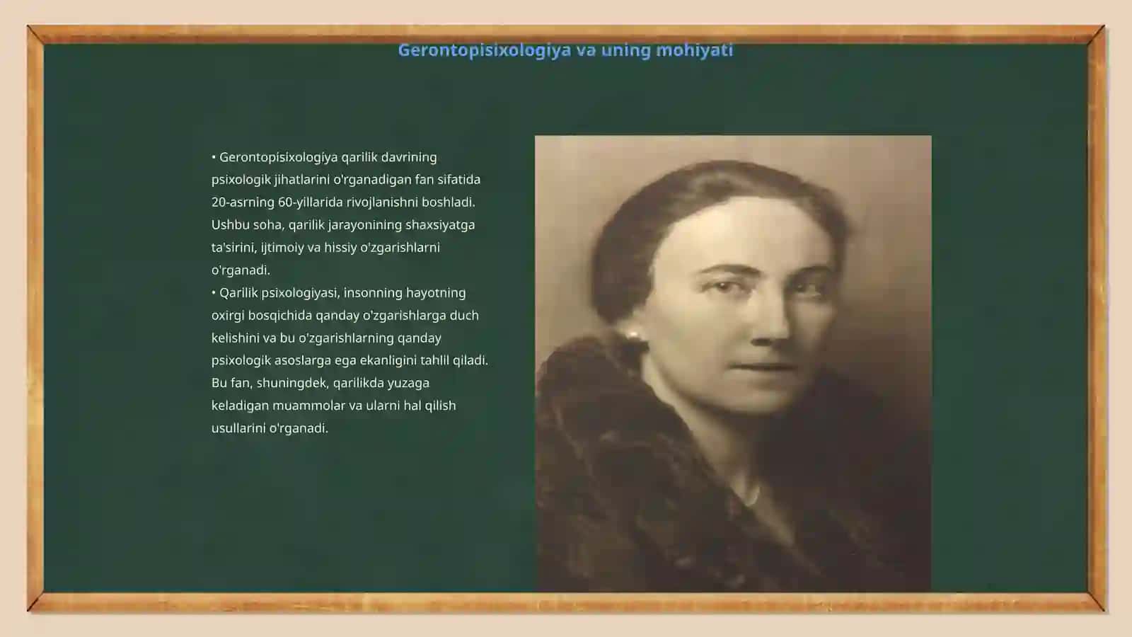 Gerontopisixologiya. Qarilik davrining psixologik asoslari 3
