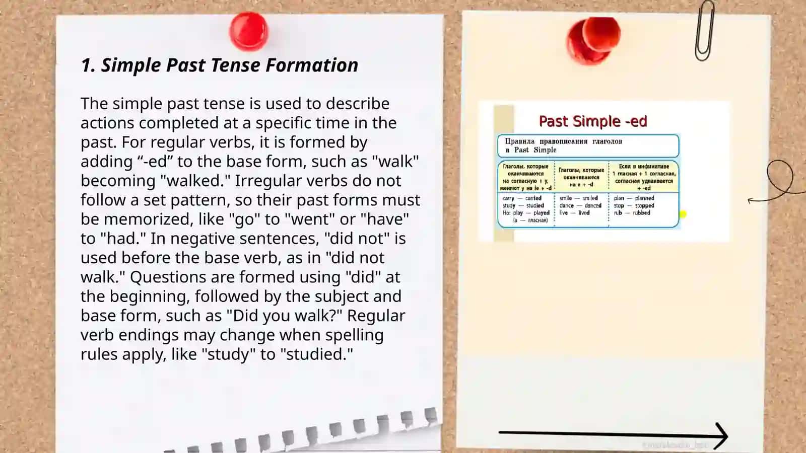 Past simple 3