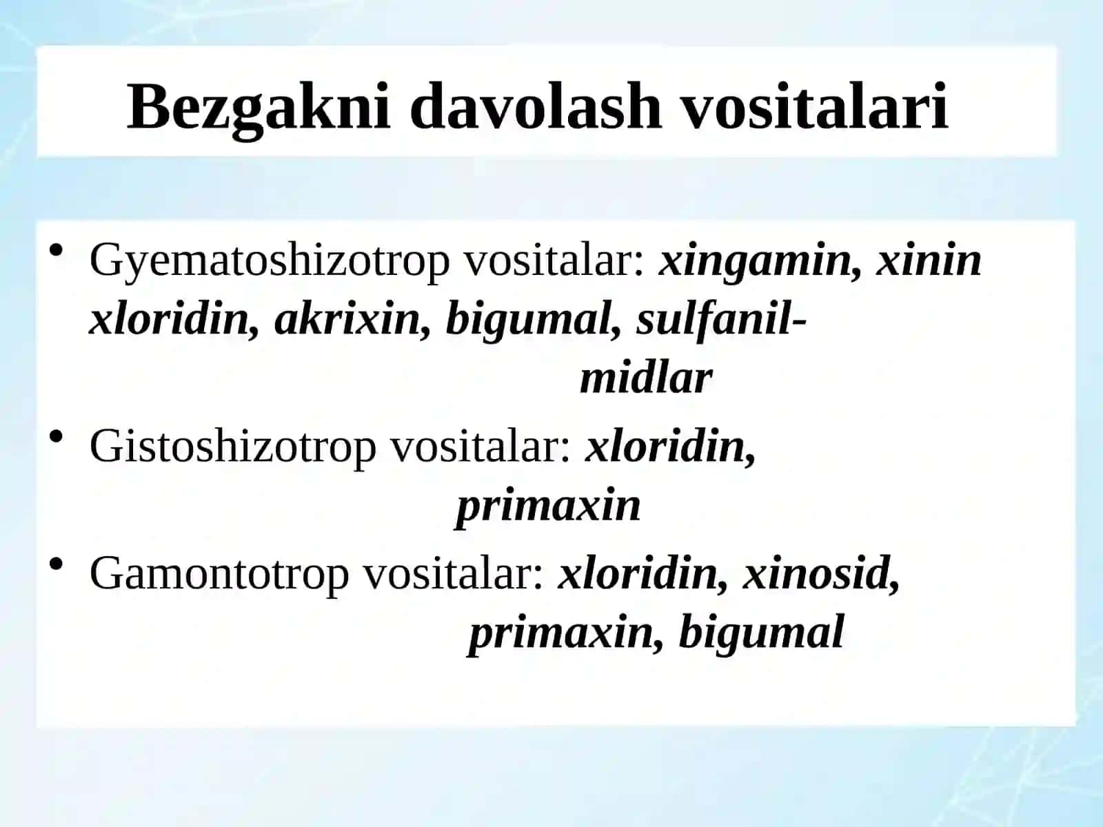 Sodda jonivorlarga qarshi vositalar 3