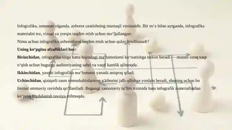 INFOGRAFIKA TARIXI, MAQSADI VA VAZIFALARI 3