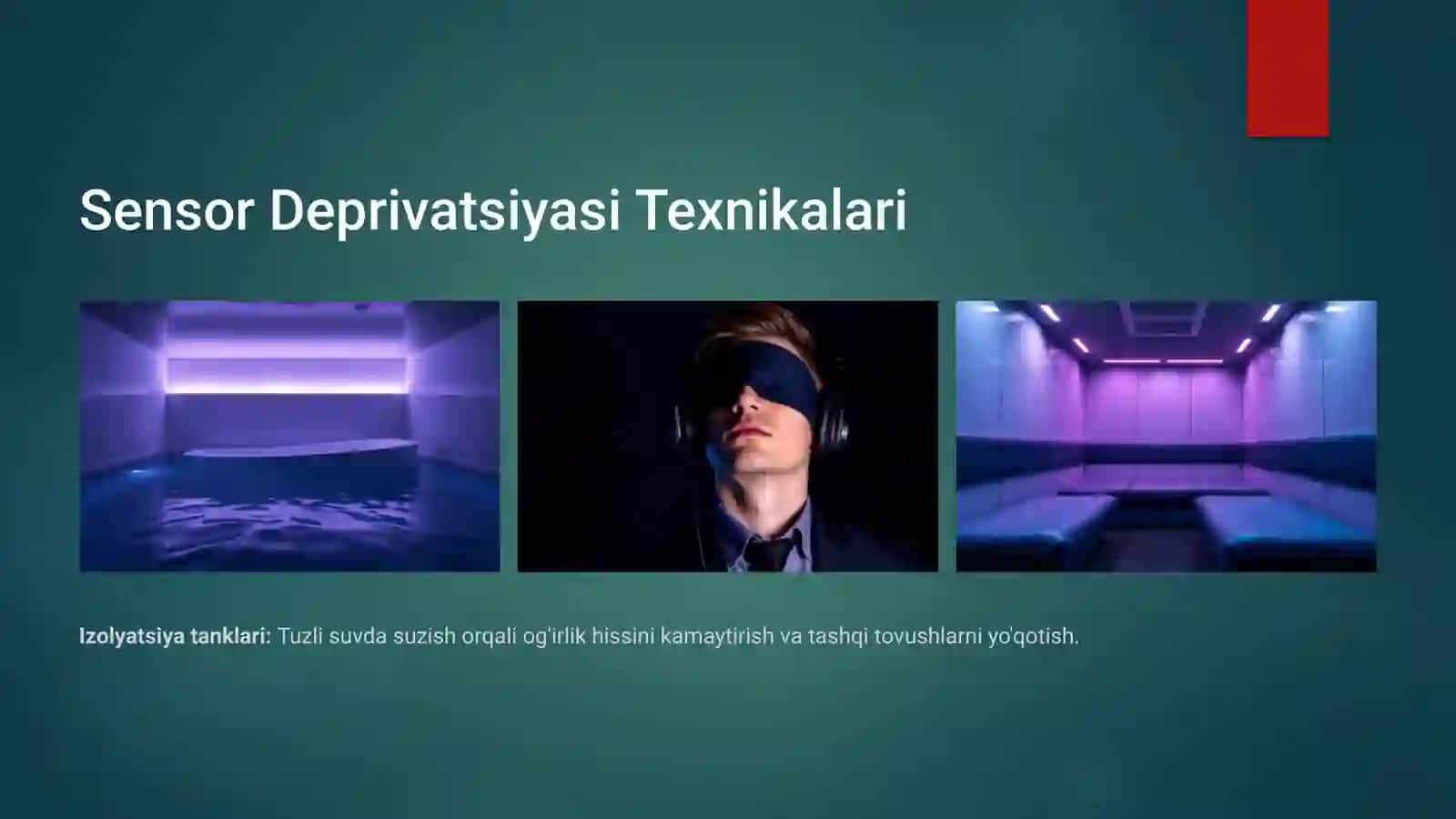 Eksperimental Psixologiyada Sensor Deprivatsiyasi 3