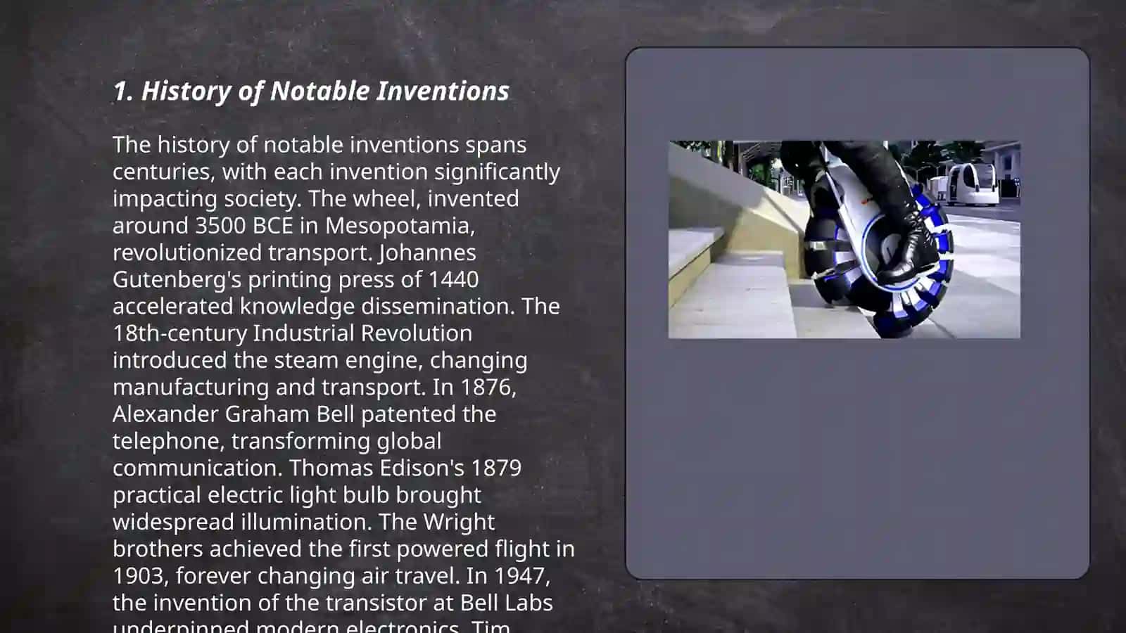 Invention 3