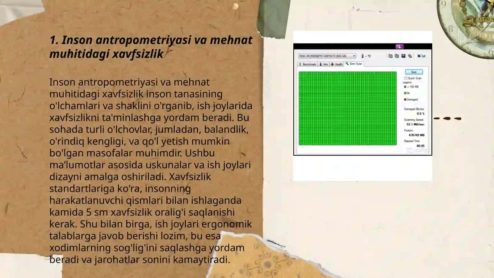 Inson antopometrik ko’rsatkichlarining faoliyat xavfsizligiga ta’siri 3