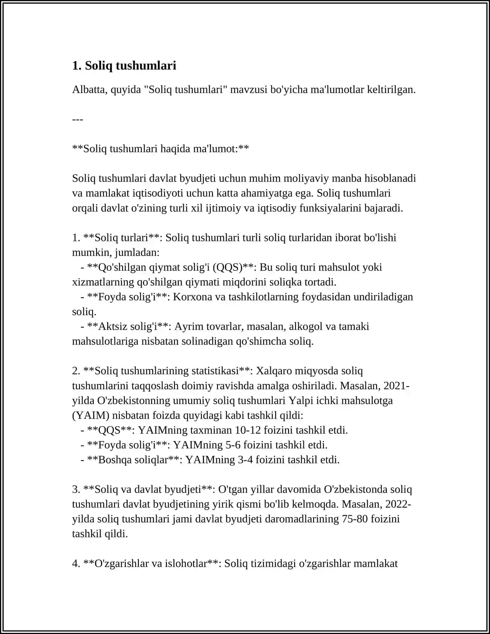 GRUZIYA DAVLATINING MOLIYA TUSHUMLARI 3