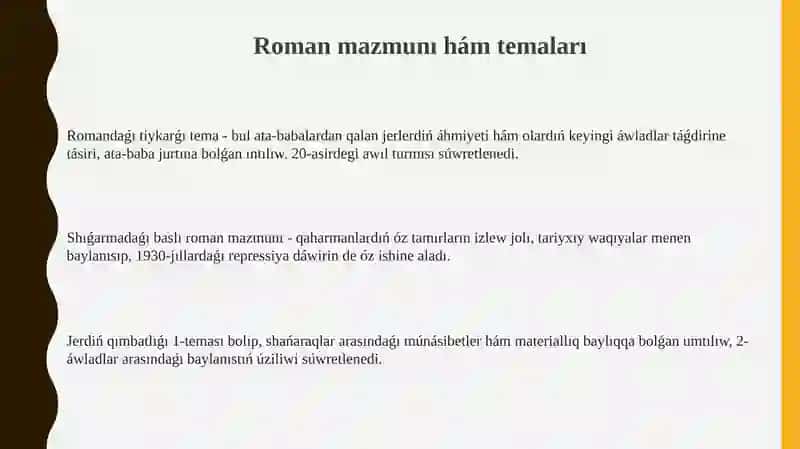 "Atamdan qalgan atizlar" 3