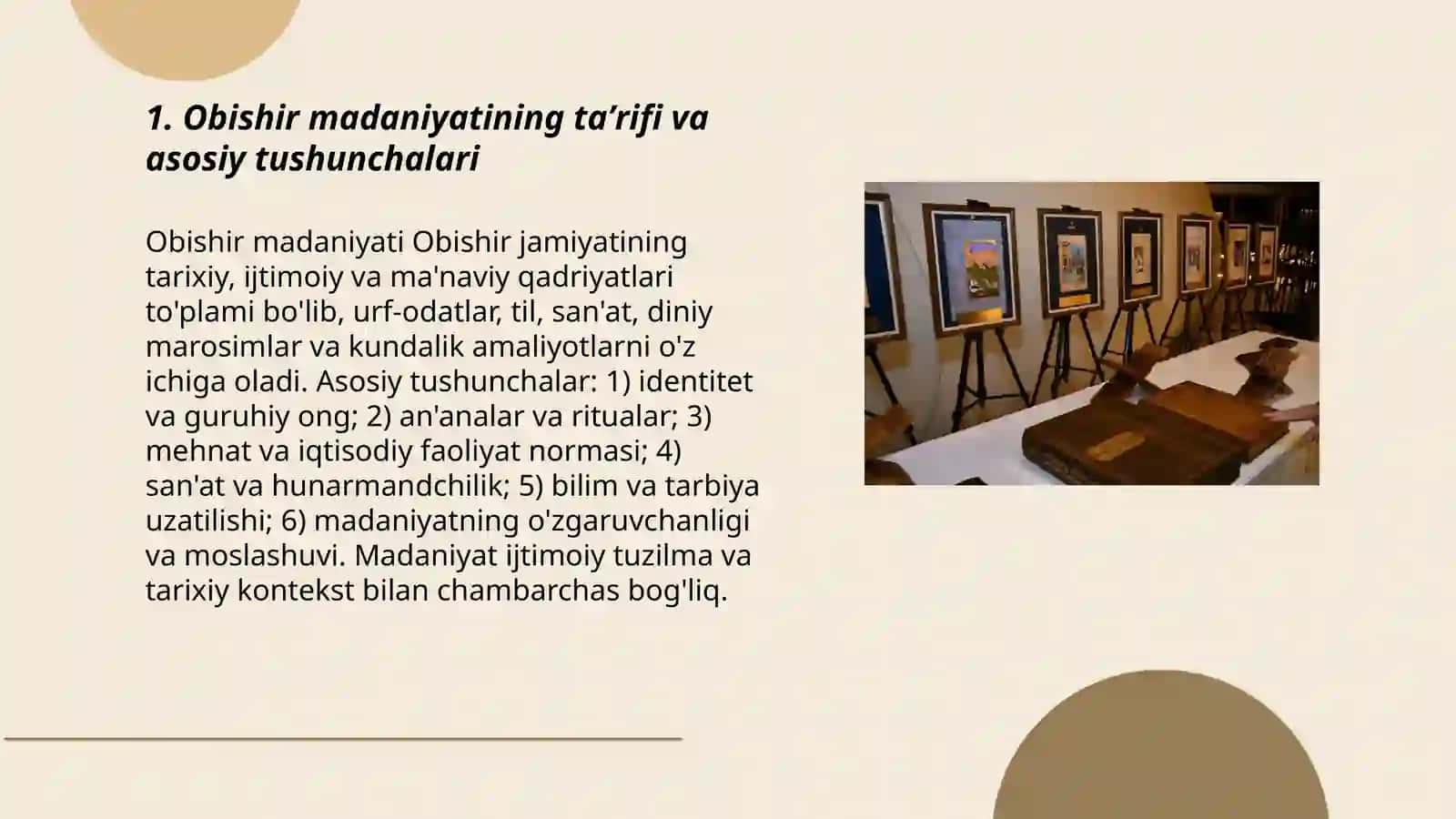 Obishir madaniyati 3