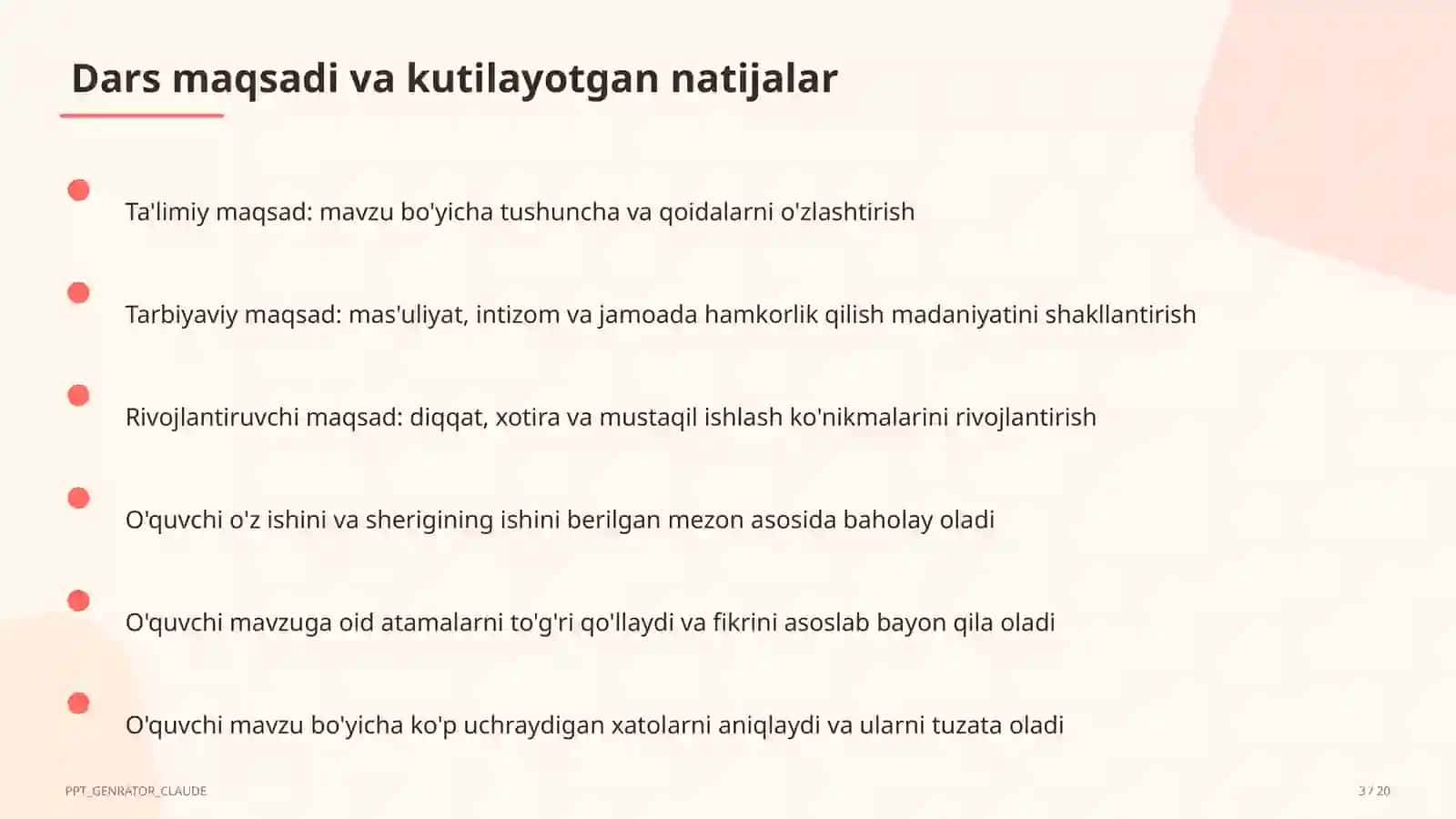 Axborot huquqi va shaxsiy ma'lumotlar himoyasi (11-sinf) 3