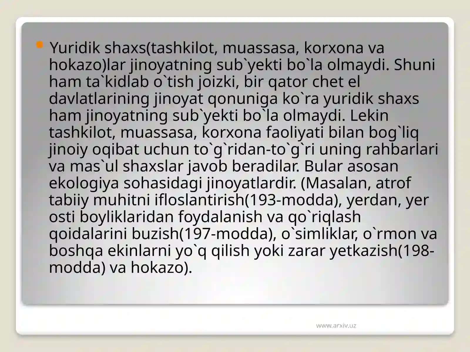 Jinoyatmaxsus sub’yekti 3