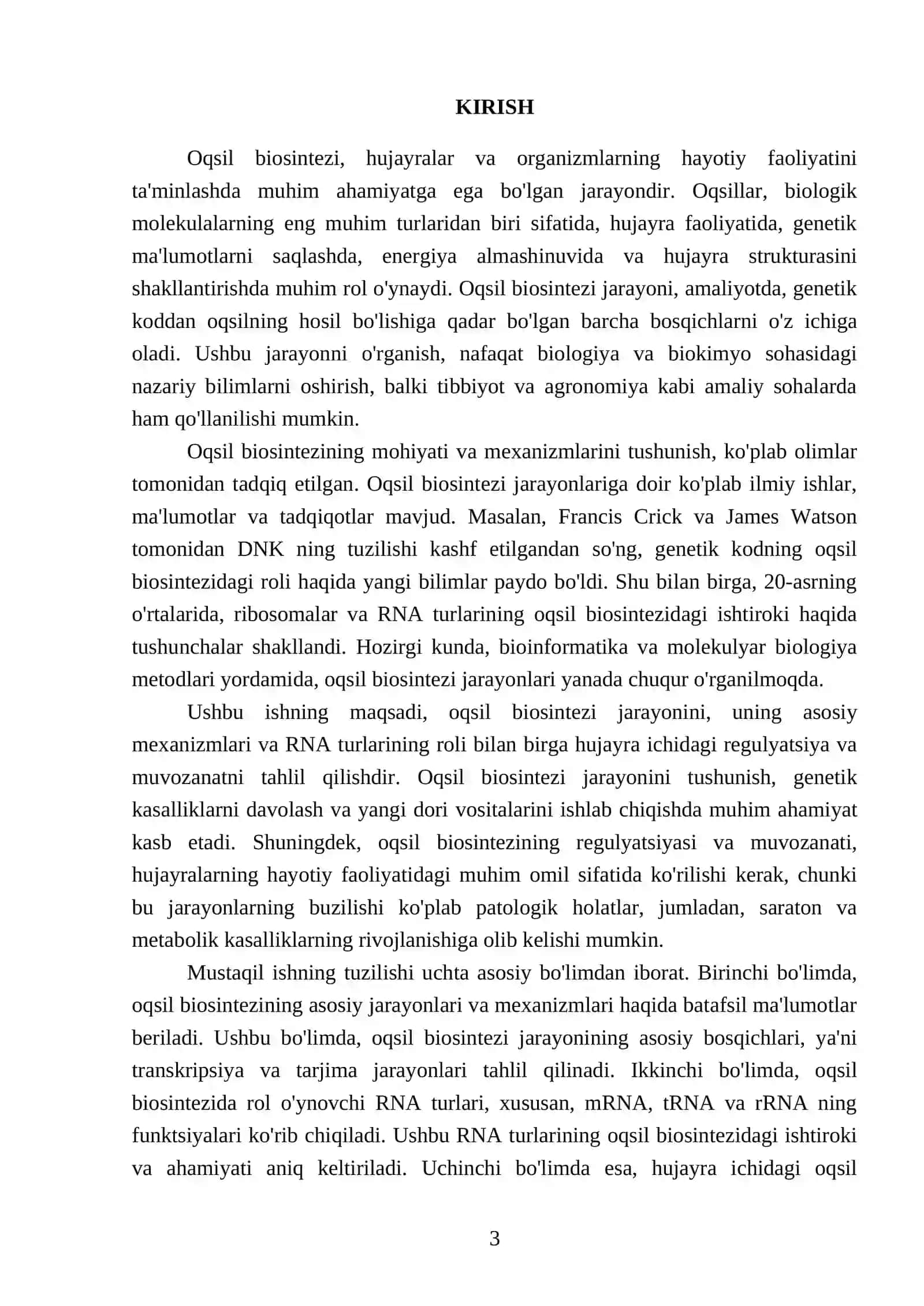 Oqsil biosintezi 3