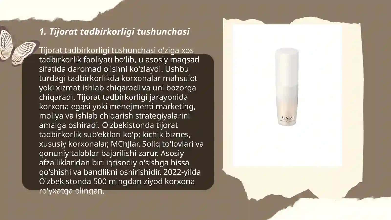 Tijorat tadbirkorligining mohiyati 3