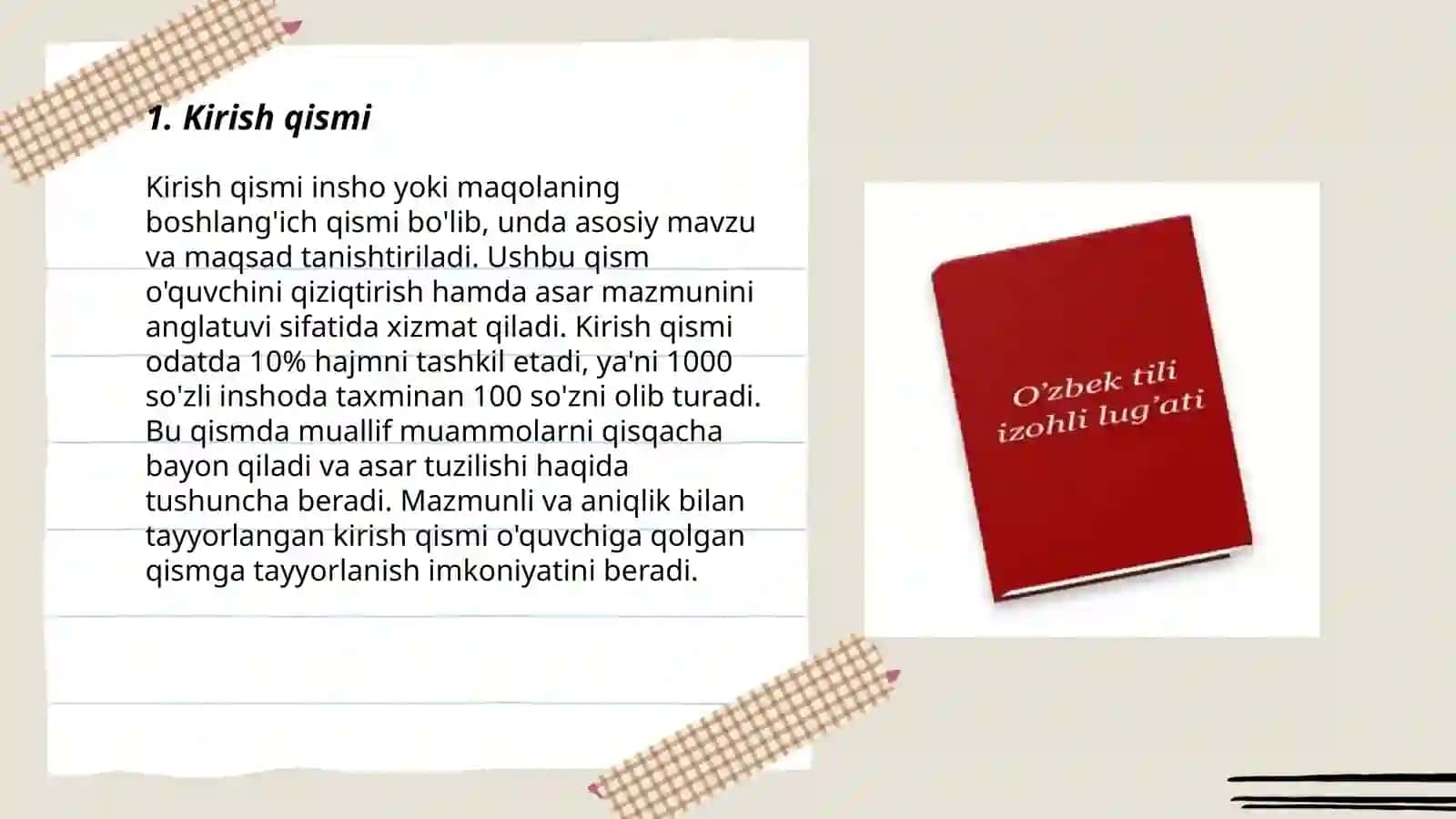 Izohli lug‘atning lug‘at maqolasi tuzilishi 3