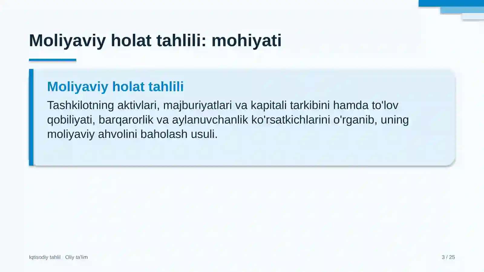 Yetkazib berish xizmatlarida moliyaviy holat tahlili 3