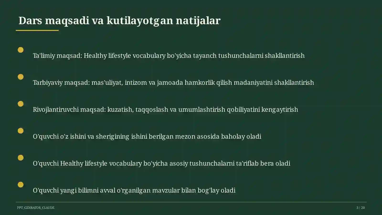 Tushunchalarni shakllantirish (7-sinf) 3