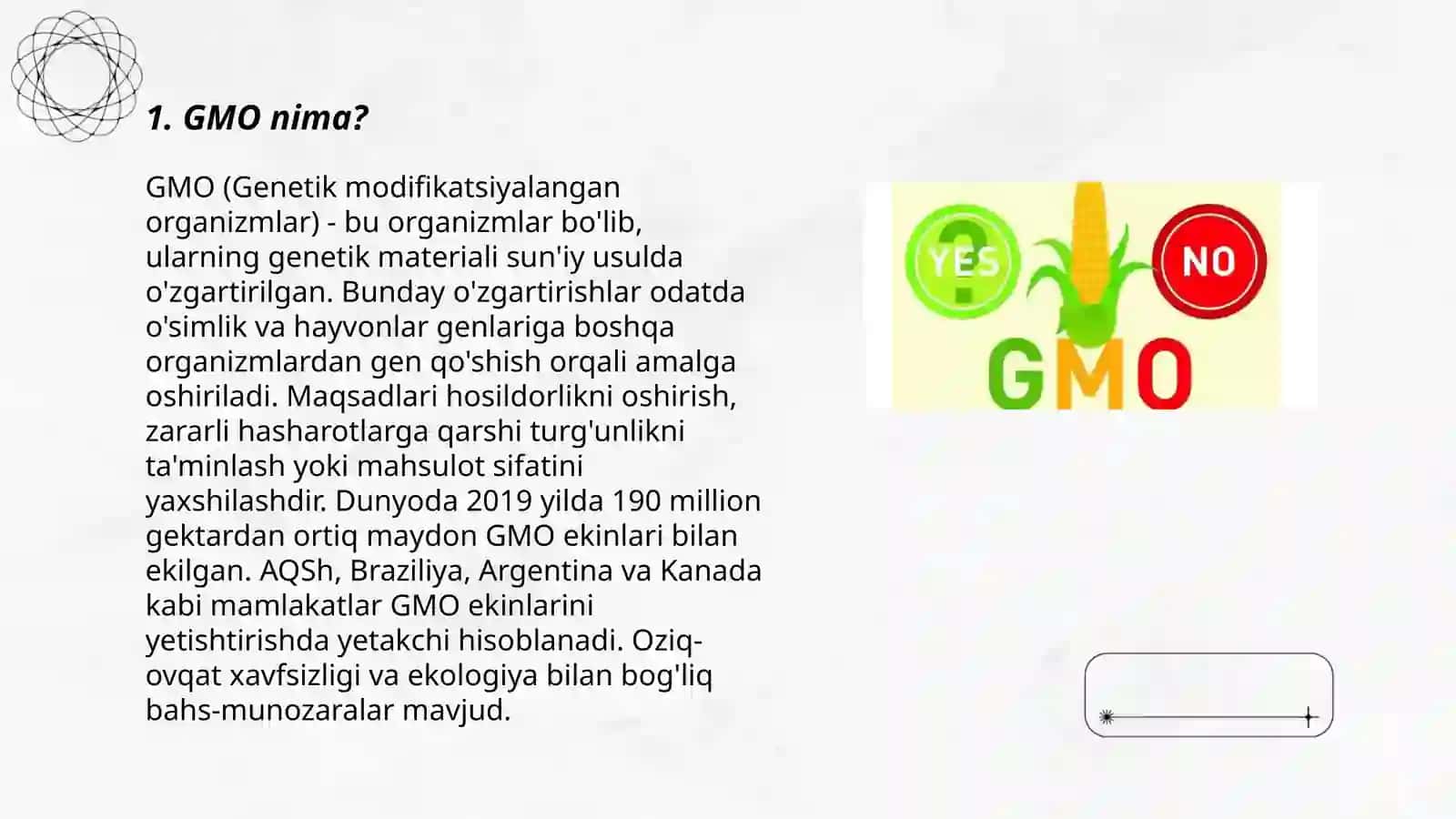 GMO-nima? 3
