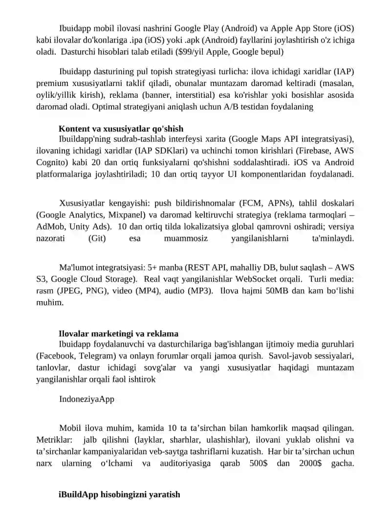 Ibuidapp tilida mobil ilova yaratish 3