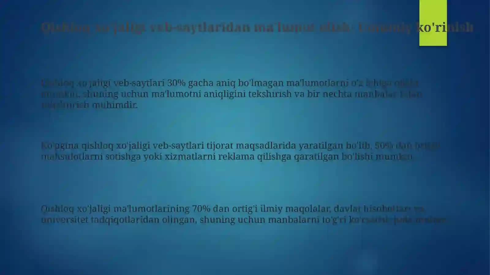 Internetdaqishloqxo'jaligigaoidvebmanzillarvaulardanaxborotlarniko'chirish 3