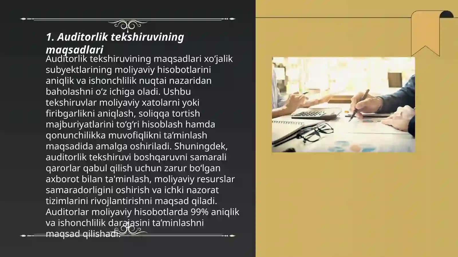 Auditorlik tekshiruvi ishchi dasturi 3