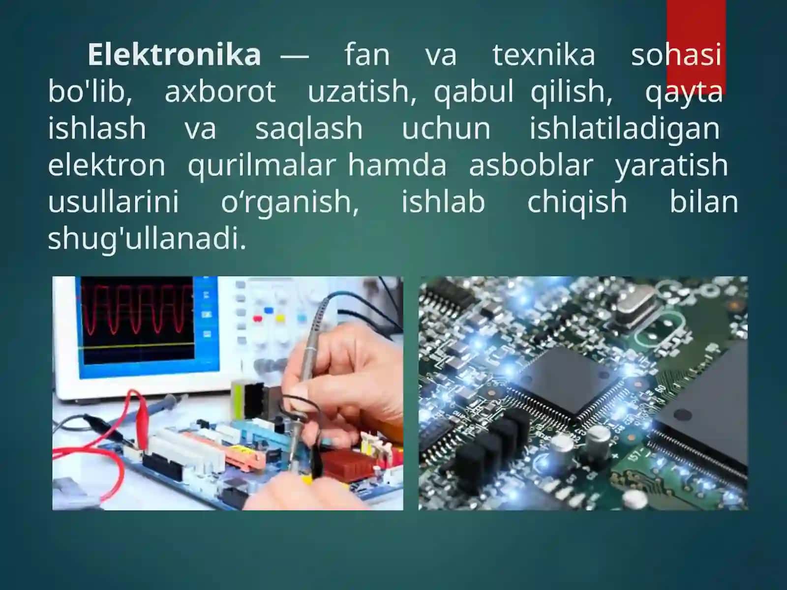 Elektronik qurilmalar 3