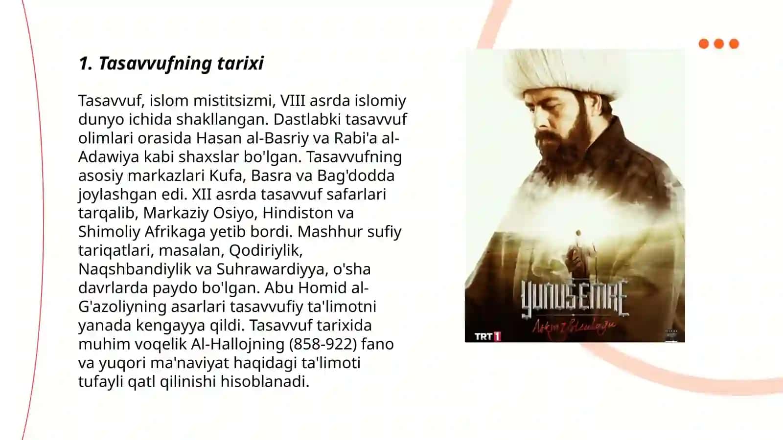 Tasavufning tarixi 3