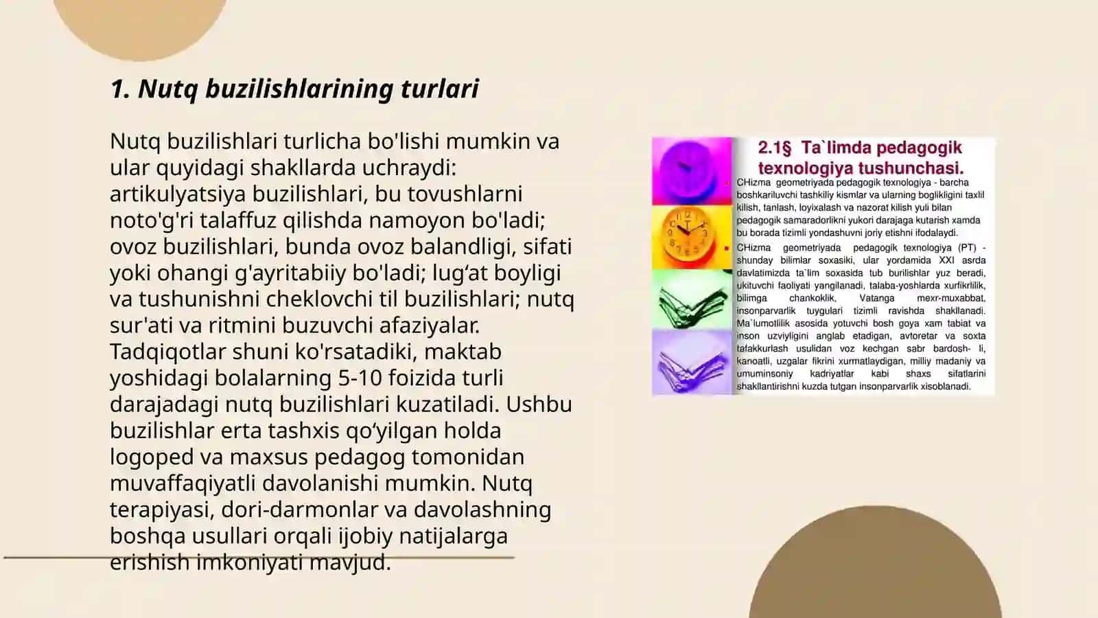 Nutq buzilishlariga ega bo'lgan bolalarning tibbiy pedagogik hujjatlarini tekshirish 3