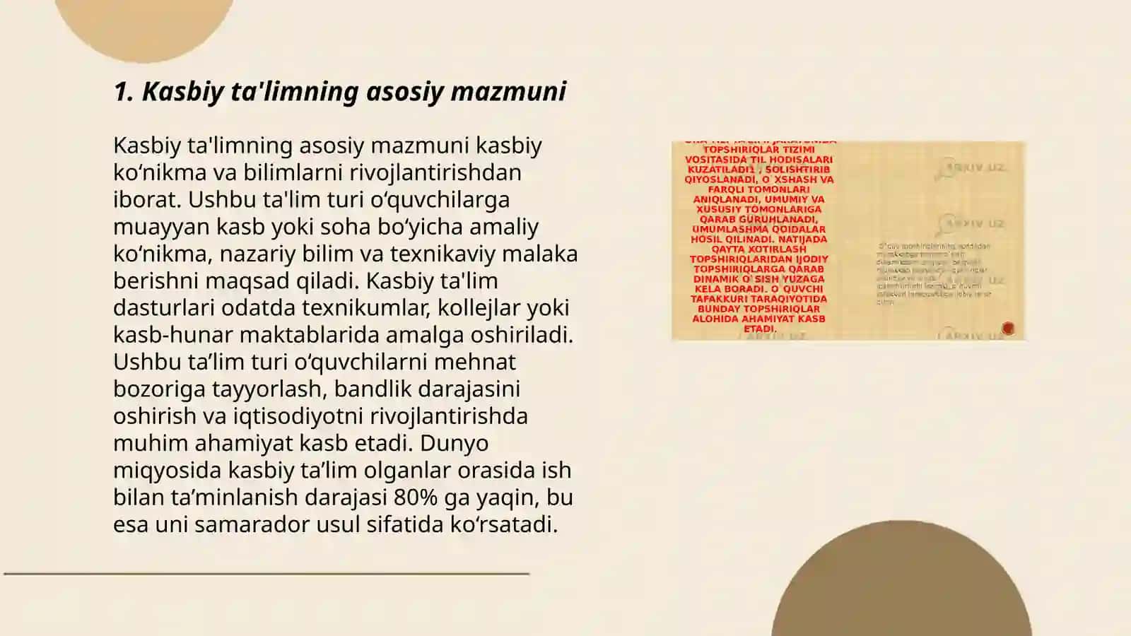 Kasbiy taʼlim mazmuni va texnolagiyalar 3