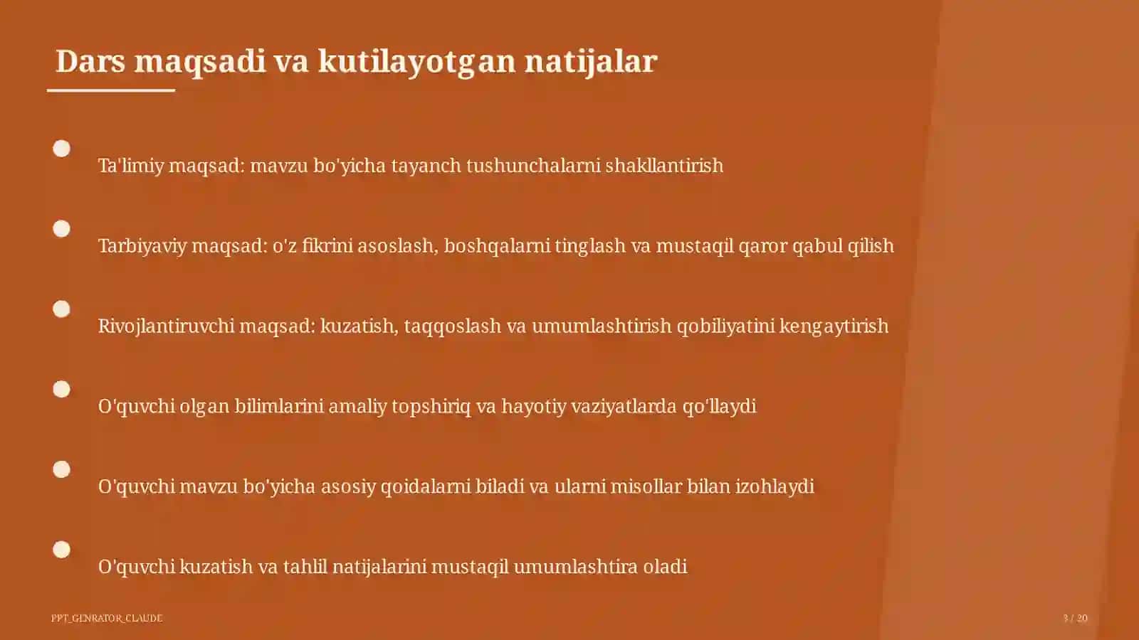 Hamid Olimjon: Oygul bilan Baxtiyor (5-sinf) Adabiyot (5–11) — ochiq dars uchun 3
