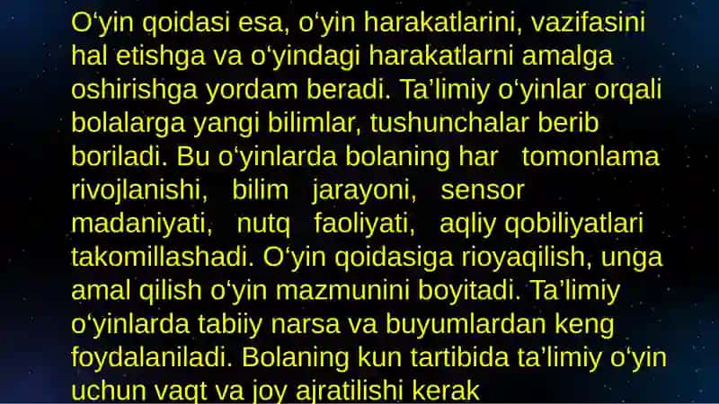 Maktabgacha ta’lim muassasalarida ta’limiy o‘yinlar va ularning ahamiyati 3