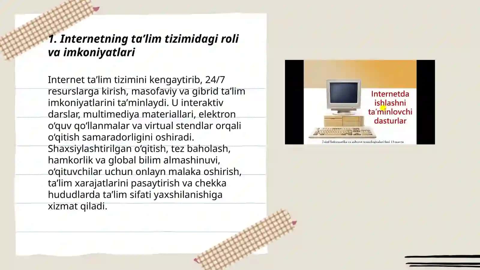 Internetning taʼlim tizimi 3
