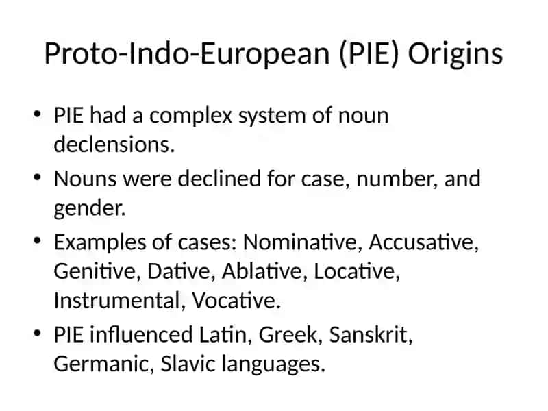 The Historical Development of Noun Declensions 3