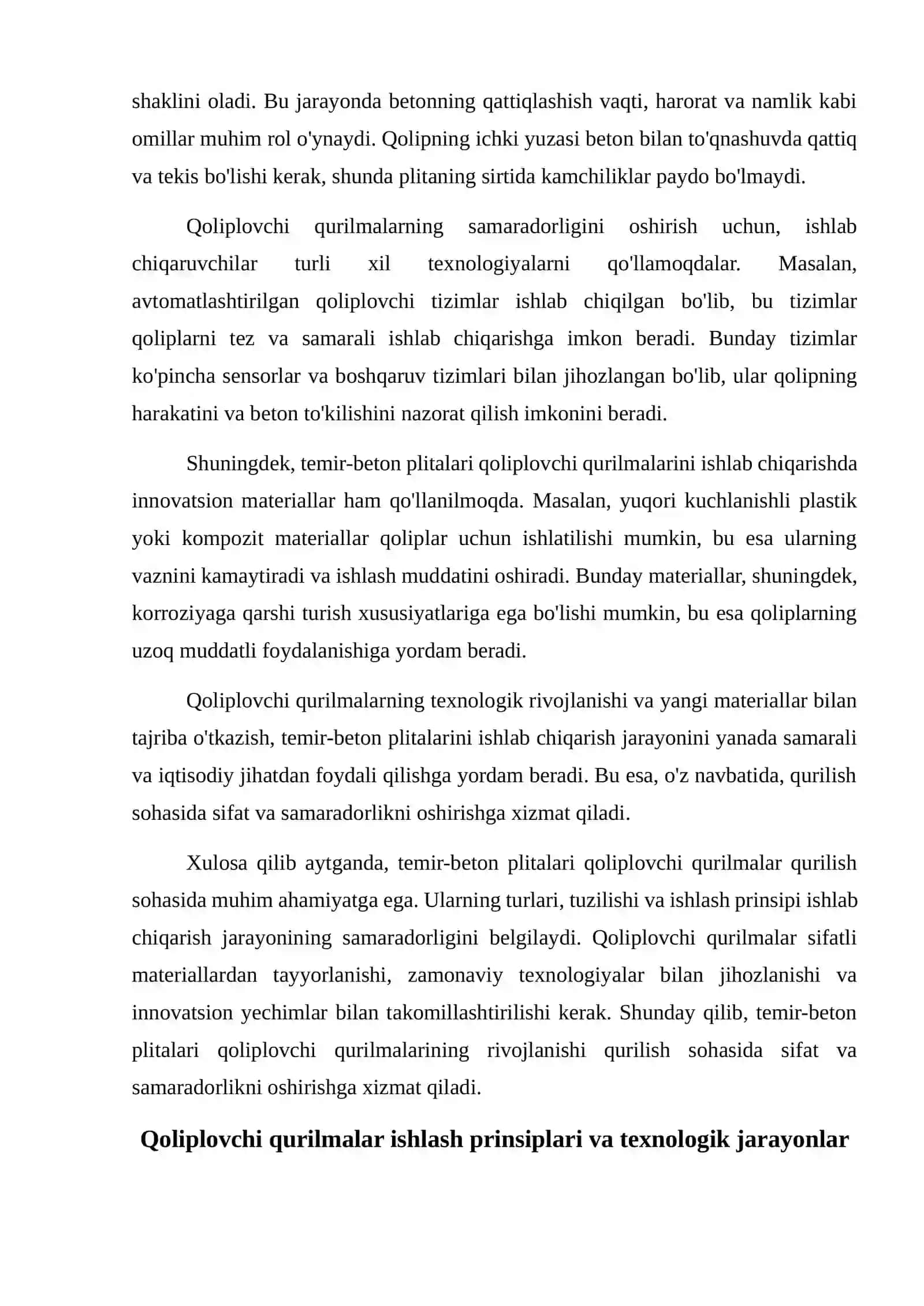 Temir-beton plitalari qoliplovchi qurilmalar tuzilishi va ishlash asoslari 3